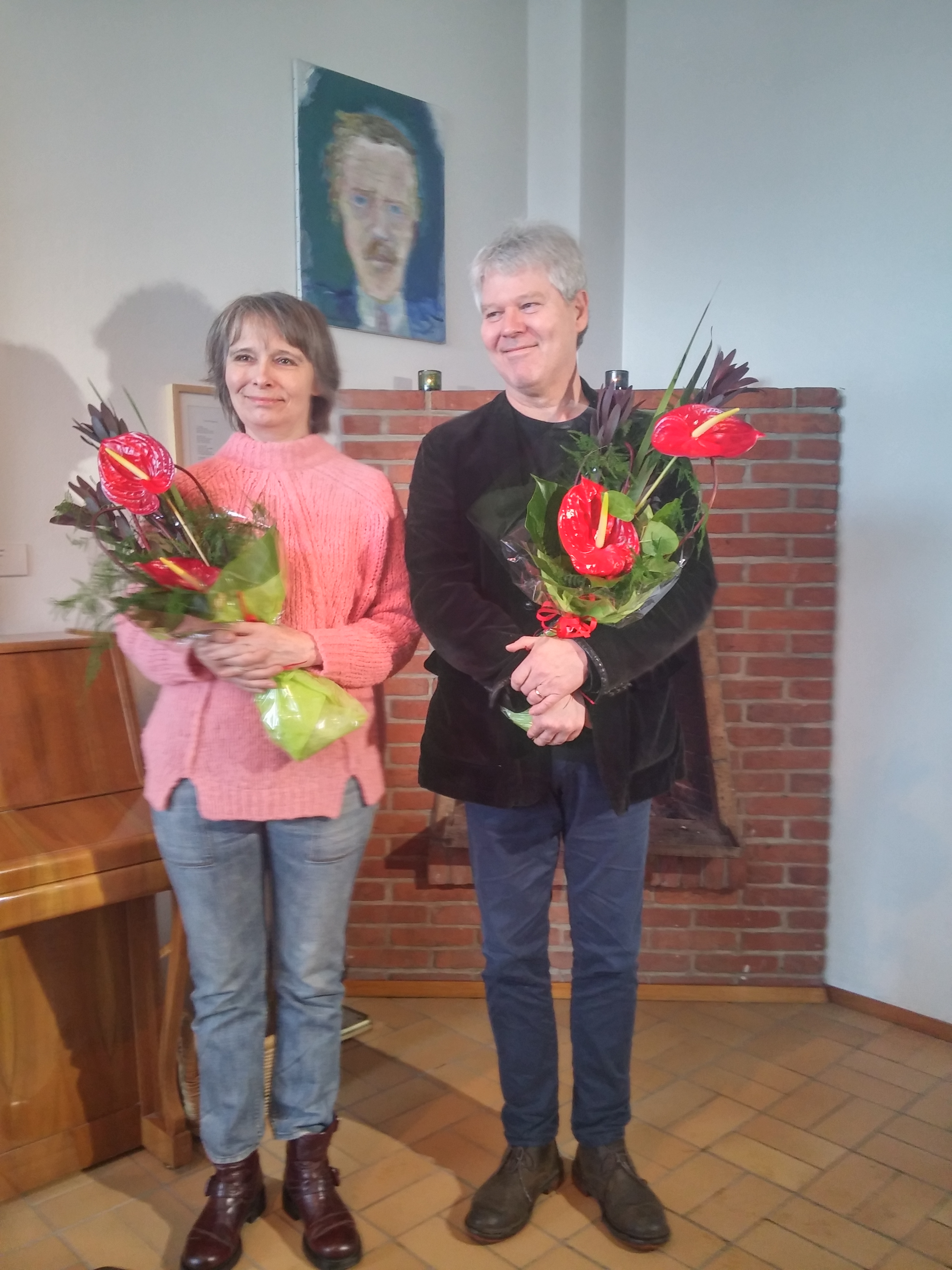 Linda Vilhjálmsdóttir og Guðmundur Andri Thorsson
